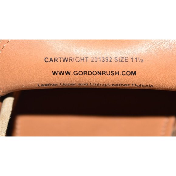 New! Gordon Rush Cartwright Penny Loafers Rust Brown Suede Size 11.5 DD284 main image 4